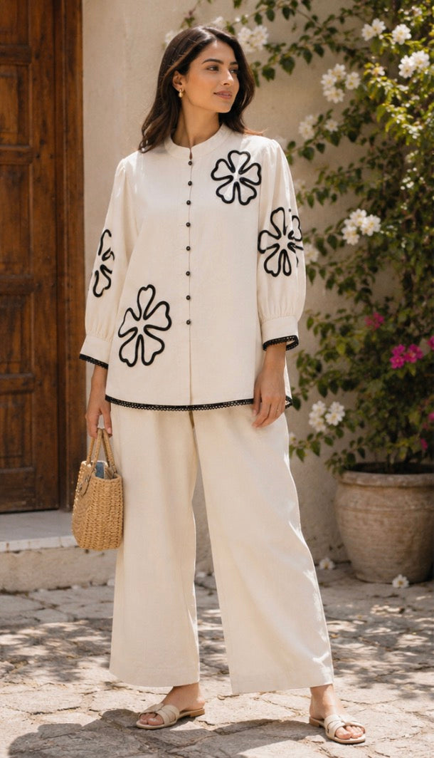 Ivory Bloom Cord Set